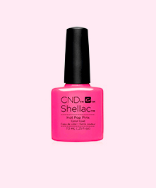 Cnd Shellac оттенок Hot Pop Pink 7,3 мл