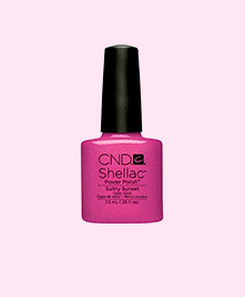 CND Shellac оттенок Sultry Sunset 7,3 мл.