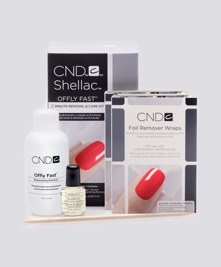 Набор для снятия CND Shellac Offly Fast Removal & Care Kit